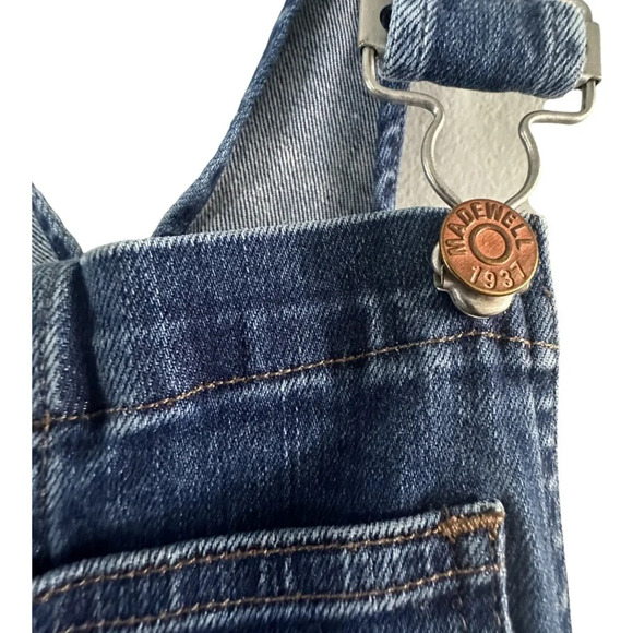 Madewell Overalls S Dark Wash Skinny Stretch Jeans Denim Womens E4879 - Picture 5 of 6